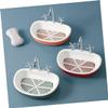 Zerodeko Creative Suction Cup Soap Holder Soap Dish No Hole Draining Tray Case for Bathroom Kitchen Holder for Bathroom Dish view 3