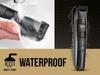 Wahl Manscaper Lithium Groin and Body Trimmer, Fully Waterproof, Wet/Dry Use, Smart Trim Technology LED, Safe-Touch Ballpoint Blades, Rechargeable, Black view 2