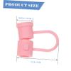 24pcs Silicone Straw Cap Reusable Drinking Straw Cover view 2