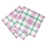 20 x Pink and Green Gingham Checkered Napkins for Tea Parties, Picnics, Mothers Day | Easter Table Decorations, Spring Serviettes for Decoupage | Eco-Choice | (NO PLASTIC) Talking Tables Branded view 3