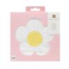 20 x Daisy Shaped Floral Paper Napkins For Tea Parties, Mothers Day | Easter Table Decorations, Spring Serviettes for Decoupage | Eco-Choice 100% recyclable | (NO PLASTIC) Talking Tables Branded view 2