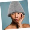 Housoutil Unisex Felt Sauna Hat Bathing Felt Sauna Hat for Adults Thick Double-Layered Design for Enhanced Heat Insulation Comfortable and Breathable view 4