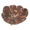 TOPBATHY Wooden Soap Box Drain Spout for Bathroom Countertop Creative Leaf-shaped Soap Dish Holder for Shower and Sink Use view 1