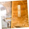 ABOOFAN Wooden Sauna Timer 15-Minute Hourglass Decorative Sand Timer for Sauna Room Spa Therapy Reusable Bathroom Decor view 3