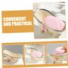 TOPBATHY Butterfly Bow Soap Dish Tray Draining Base Silver Plated Bathroom Soap Holder for Shower and Vanity Counter view 2
