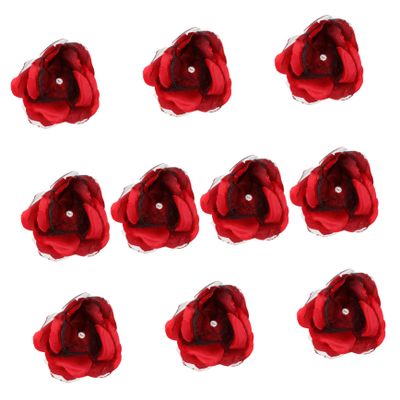 Zerodeko Silk Flower Material Candy Wrapper 10pcs Petal Wrapper for Homemade Sweets DIY Crafts
