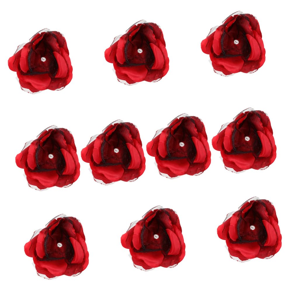 Zerodeko Silk Flower Material Candy Wrapper 10pcs Petal Wrapper for Homemade Sweets DIY Crafts