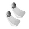 CAXUSD Magnetic Absorption Soap Holder Rack 2pcs Punch-free Bathroom Soap Box Waterproof Drainage Tray White for Shower Sink view 1
