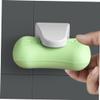 CAXUSD Magnetic Absorption Soap Holder Rack 2pcs Punch-free Bathroom Soap Box Waterproof Drainage Tray White for Shower Sink view 3