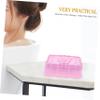 Double Layer Draining Soap Box with Lid for Bathroom Sink view 3