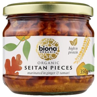 Biona Seitan Marinated In Ginger & Tamari 350gm