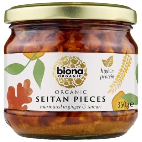Biona Seitan Marinated In Ginger & Tamari 350gm