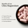 Puresport Ultra Magnesium Supplement Capsules (30 Day Supply), Glycinate 3-in-1 Complex, Supports Recovery & Sleep, Boosts Cardiovascular Health, Maintains Electrolyte & Endurance, Reduces Fatigue view 3