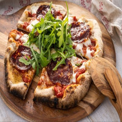 The Real Cure Pizza Pack - Salami for Pizza Toppings - Selection of Award Winning Charcuterie - Pizza Toppings Ideal for Creating Your Own Pizza at Home
