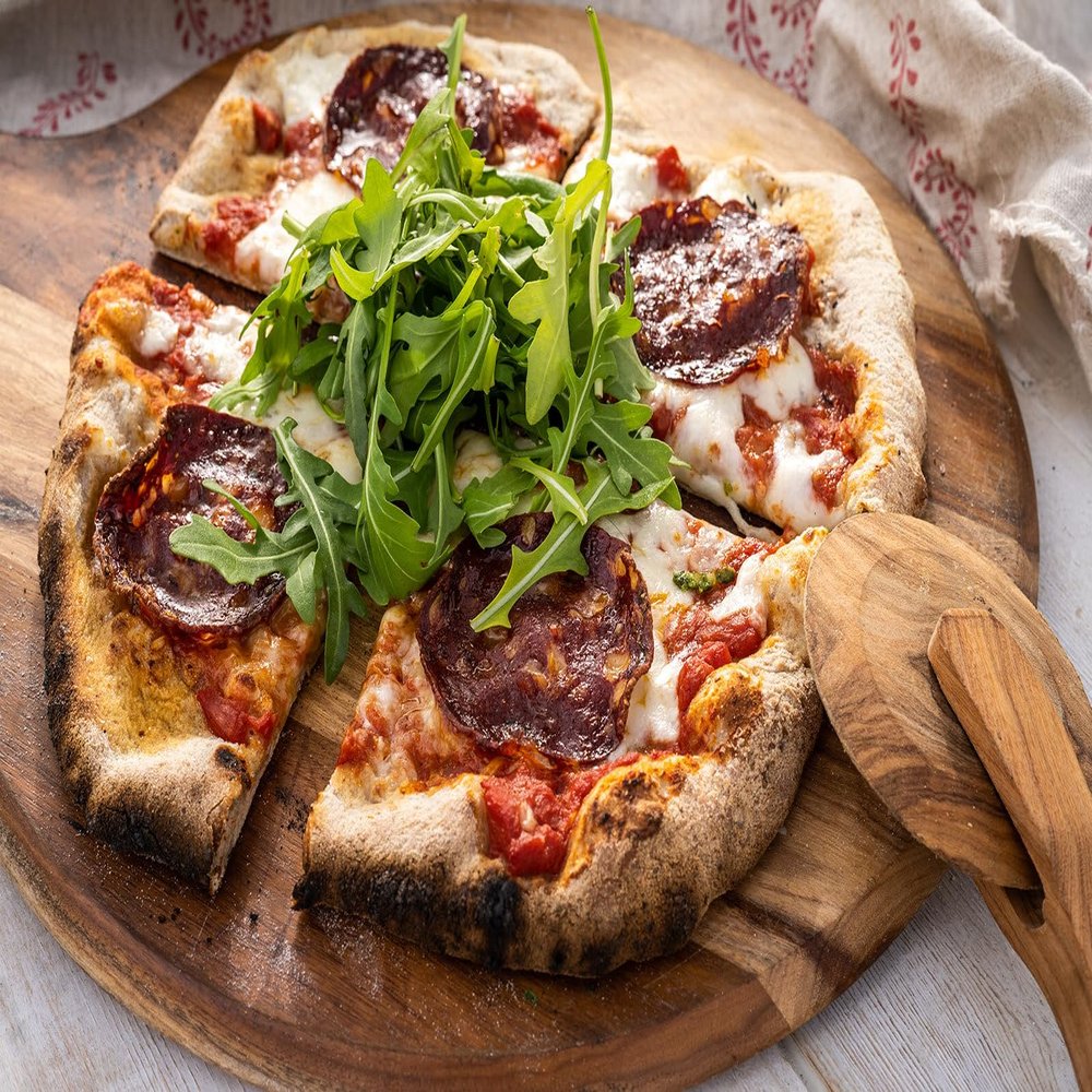 The Real Cure Pizza Pack - Salami for Pizza Toppings - Selection of Award Winning Charcuterie - Pizza Toppings Ideal for Creating Your Own Pizza at Home