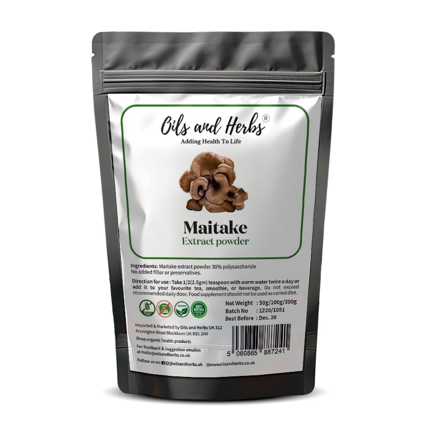 High Strength Maitake Extract Powder 30% polysaccharide - No fillers and Binders