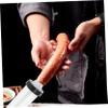 ABOOFAN Manual Sausage Stuffer Kit Compact Plastic Sausage Filling Tool Includes Detachable Nozzles for Easy Use for Home Cooks view 2