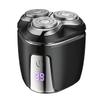 Portable Electric Shaver for Men. LCD Display, Waterproof, Magnetic Shaving Head, USB-C Rechargeable Rotary Beard Shaver. Cordless Electric Razor, Self-Sharpening Blades for Wet & Dry Shave. (Black) view 1