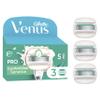 Gillette Venus ComfortGlide Sensitive, 3 Razor Blade Refills view 1