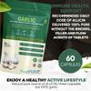 FoodPURA 60 X Pure Garlic Capsules Recommended Daily Strength 1000mg - Capsules are The SAFEST Way to take Any Supplement! HACCP Certified, Manufactured in The UK. view 2