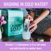 INGREDIENTS MATTER Washing Powder, Unscented, Hypoallergenic, Natural and Eco-Friendly, Plastic Free, Made to Use, Natural Essential Oils, Tested by Dermat view 4