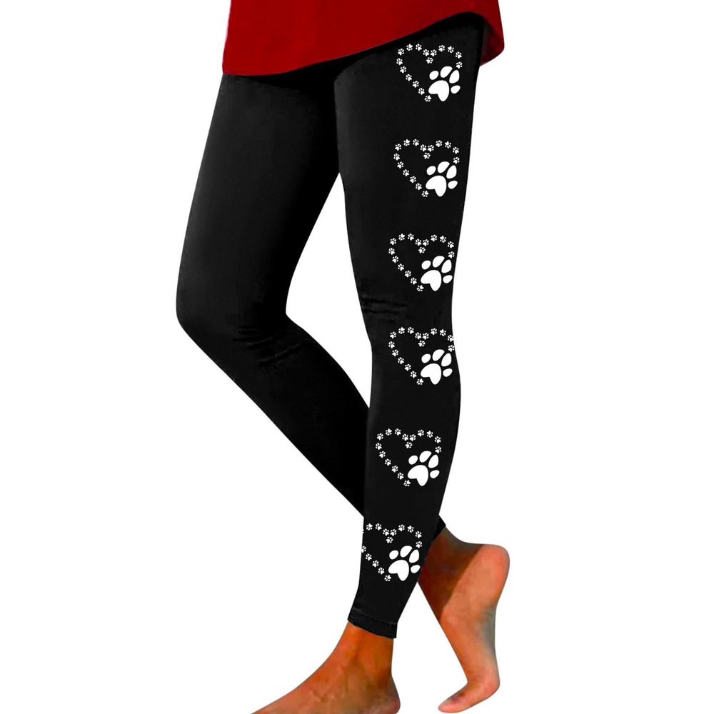 WILLBEST Leggings for Women UK Soft High Waisted Tummy Control Leggings Sports Workout Runnning Yoga Pants Hip Lifting Knee Length Seamless Comfortable Tights