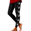 WILLBEST Leggings for Women UK Soft High Waisted Tummy Control Leggings Sports Workout Runnning Yoga Pants Hip Lifting Knee Length Seamless Comfortable Tights view 1