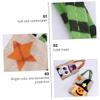 ABOOFAN 2pcs Skull Pumpkin Halloween Candy Bags Tote Candy Bag for Party Favor Storage view 3