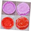 ABOOFAN Rose Cake Mold Simple DIY Mold for Baking Reverse Mould Bakeware Flower Shape for Home Use view 2