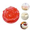 ABOOFAN Rose Cake Mold Simple DIY Mold for Baking Reverse Mould Bakeware Flower Shape for Home Use view 3