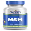MSM 1000mg (90 Tablets) from Woods Supplements | 1000mg of Pure Organic Sulphur | Suitable for Vegetarians & Vegans view 1