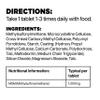 MSM 1000mg (90 Tablets) from Woods Supplements | 1000mg of Pure Organic Sulphur | Suitable for Vegetarians & Vegans view 3