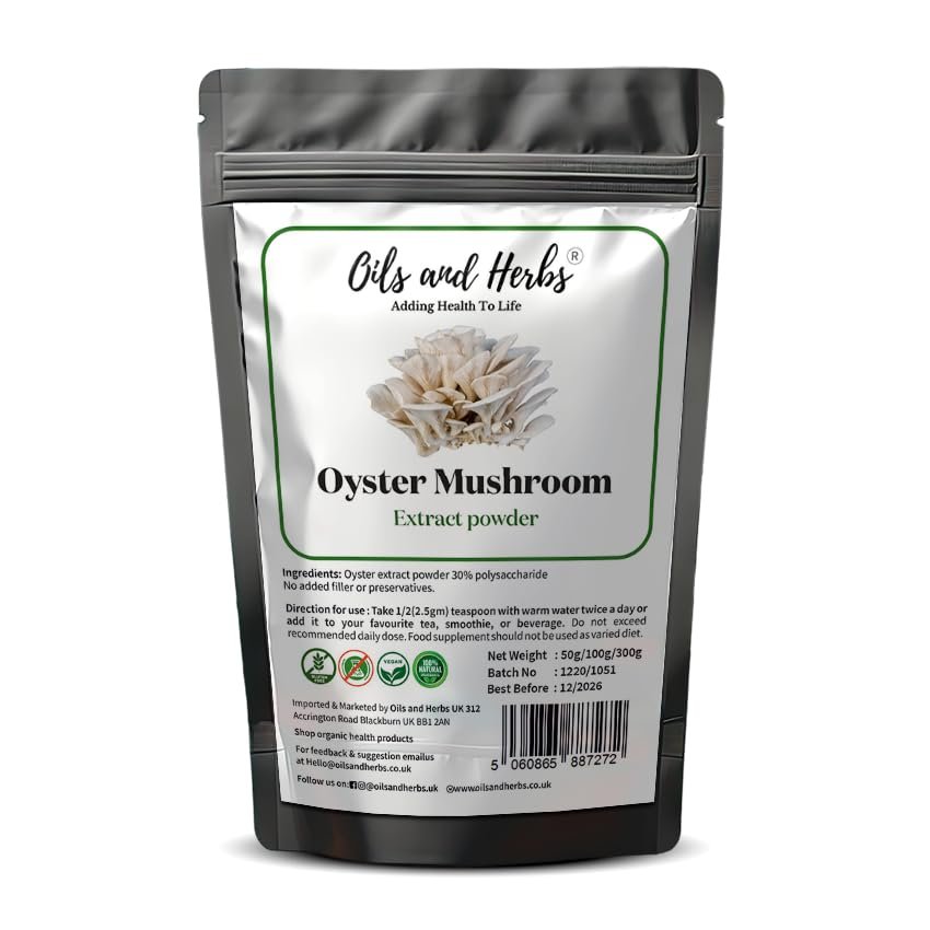 High Strength Oyster Extract Powder 30% polysaccharide - No Fillers and Binders