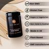 Black Seed Oil - 120 Vegetarian 500mg Softgel Capsules - Luxurious Egyptian Cold Pressed Nigella Sativa Plant Producing Black Cumin Seed Oil - Non-GMO - Made by BLACK SEED LAB in UK - Jar view 3