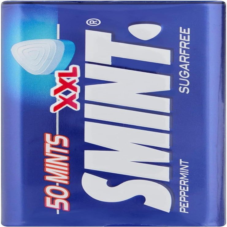 Smint - Clean Breath Peppermint | 2 x 35 Grams/2 x 1.23 oz Breath-freshening sugarfree mints, with sweeteners,Peppermint flavour