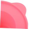 Angoily Silicone Wax Warmer Liner 400ml Pink Replacement Bowl for Hair Removal and Beauty Even Heating Wax Melting Pot view 2