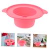 Angoily Silicone Wax Warmer Liner 400ml Pink Replacement Bowl for Hair Removal and Beauty Even Heating Wax Melting Pot view 4