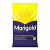 Welari Marigold 24 x 1pair Extra Life Kitchen Rubber Gloves Thank You Card Size M Medium Cotton Lined Strong Triple Layered Multipurpose Cleaning (24pair) (24pack) view 2