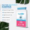 Health4All Vitamin B1 Thiamine 100mg, 120 Tablets 4 Months Supply, Easy to Swallow Thiamin High Strength Supplement for Heart Health, Nervous System and Metabolism, Vegan | Made in The UK view 2