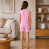 SpecialKids.Company Kids Adaptive Sleeveless Bodysuit, Tube Access, Poppers view 2