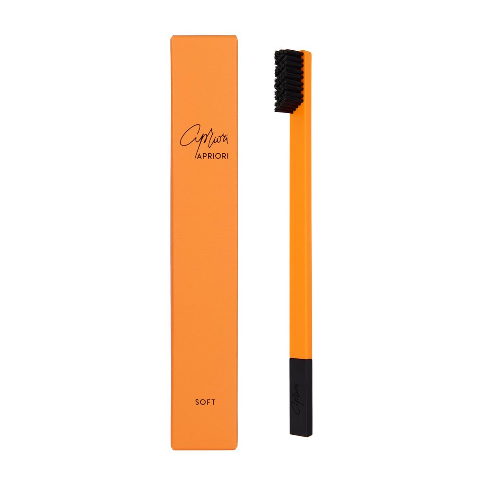 APRIORI Tangerine Glow Soft Premium Toothbrush