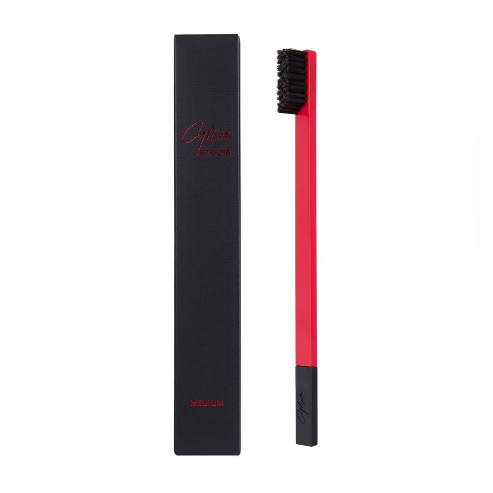 APRIORI Scarlet Eclipse Medium Premium Toothbrush