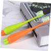 Ipetboom 6pcs Carrot Shaped Boys and Girls Toothbrush Manual Soft Bristle Boy Girl Toothbrush for Toddlers view 3
