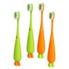 Ipetboom 4pcs Cartoon Soft Bristle Boy Girl Toothbrush Travel Boys and Girls Manual Toothbrush Home view 1