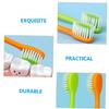 Ipetboom 4pcs Cartoon Soft Bristle Boy Girl Toothbrush Travel Boys and Girls Manual Toothbrush Home view 2