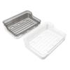 Zerodeko 4pcs Bathroom Wall Hanging Soap Dish Draining Rack Wall Mount Soap Holder Storage Box Lightweight Modern Design view 1