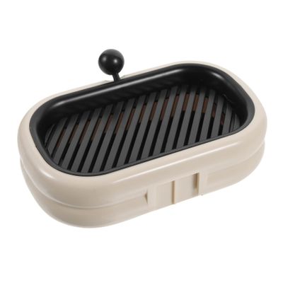 Zerodeko Soap Box Wall Mounted Soap Dish Holder Case Drying Tray for Bathroom Shower Portable Drainage