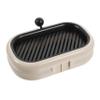 Zerodeko Soap Box Wall Mounted Soap Dish Holder Case Drying Tray for Bathroom Shower Portable Drainage view 1