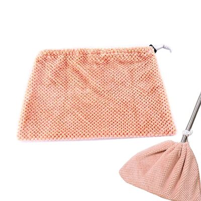 Multi Function Velvet Broom Cover Cloth Floor Mop with Reusable Microfiber Mop Household Cleaning Mop Cloths Replacement Rag (#4)