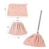 Multi Function Velvet Broom Cover Cloth Floor Mop with Reusable Microfiber Mop Household Cleaning Mop Cloths Replacement Rag (#4) view 3